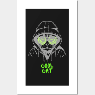 Cool Cat Posters and Art